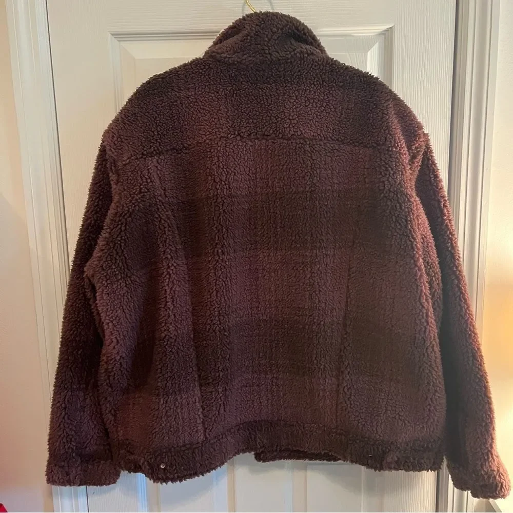 NWT Levi's Men's Plaid Sherpa Jacket - Picture 3 of 7